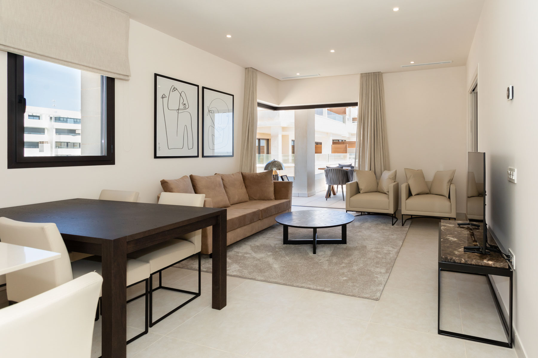 Compleet ingerichte 2-kamer woning – Casa Jardinana Lotus La Cala de Mijas